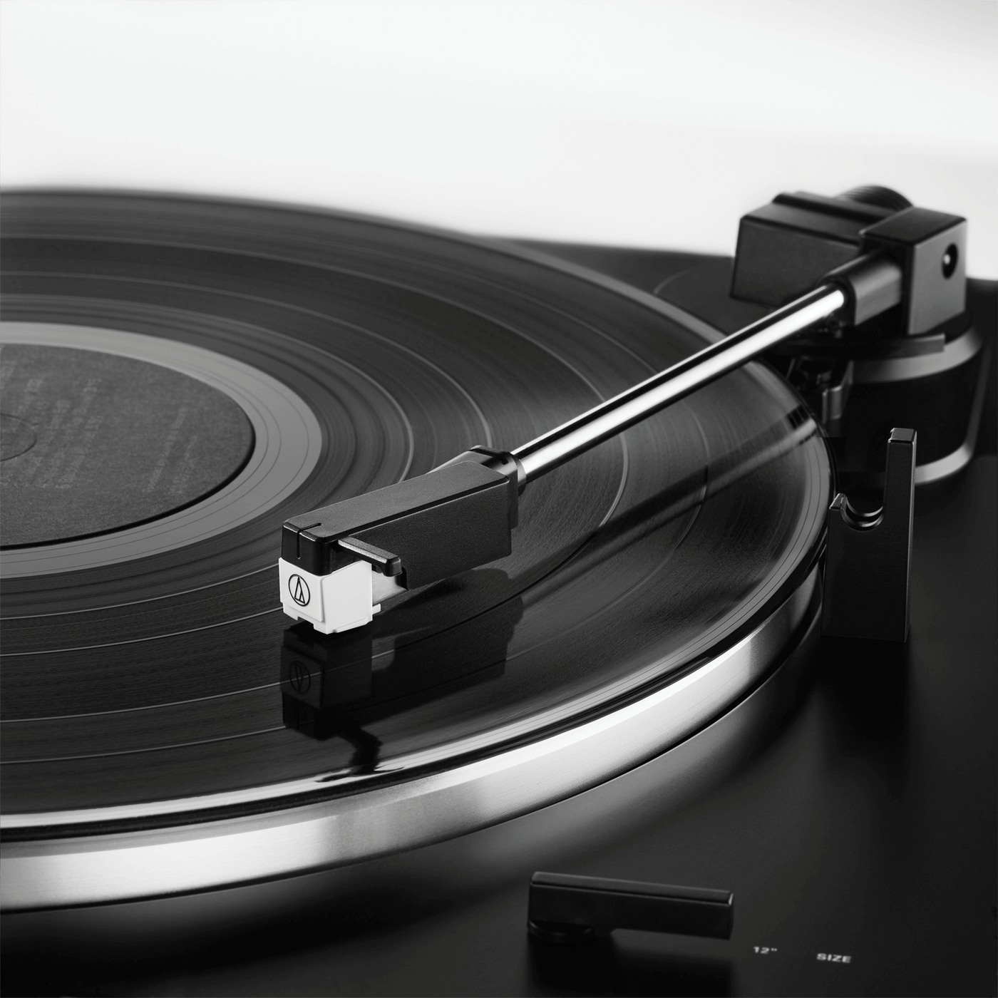 Audio Technica Record Player, at-lp60xspbt Turntable - close up