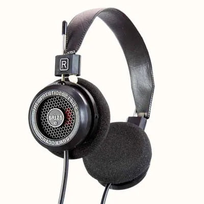 Grado headphones, SR125x, angled 